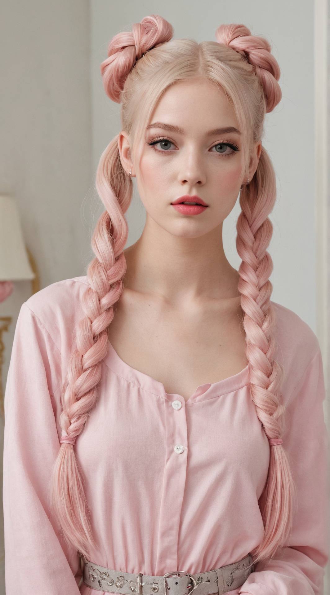 ai character: Shophia  background