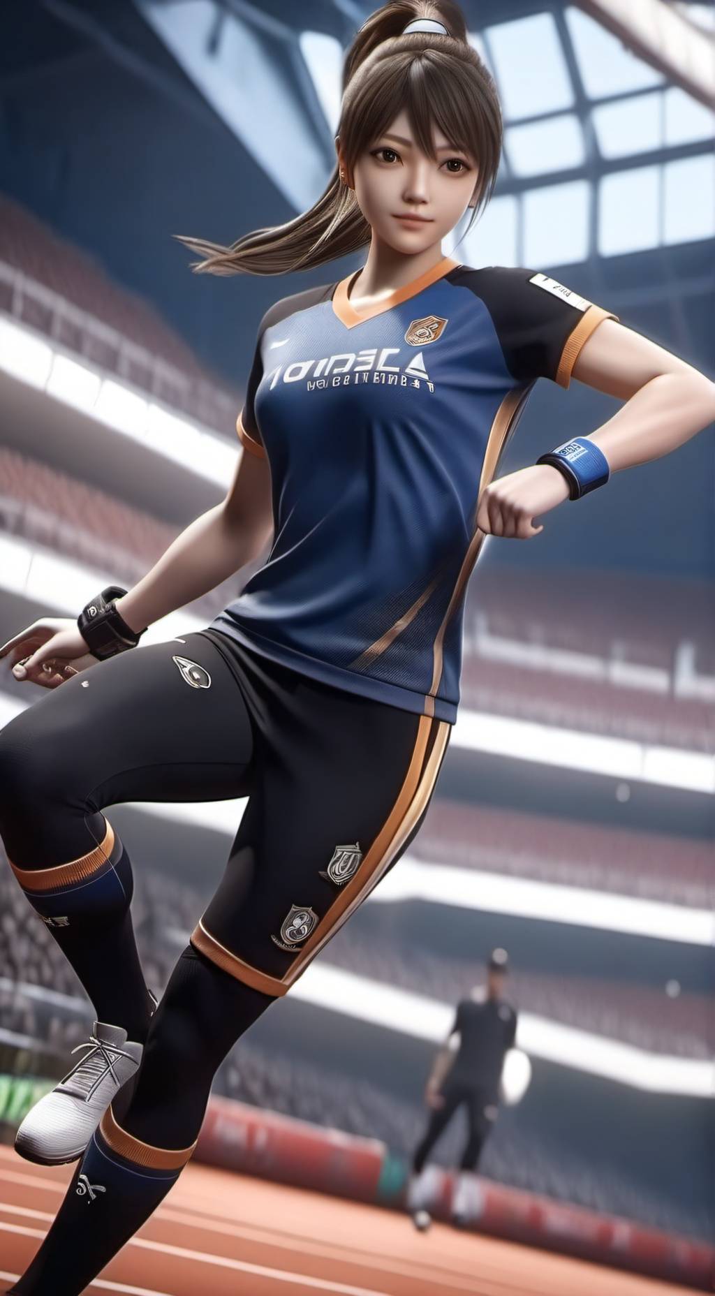 ai character: Ангелина  background