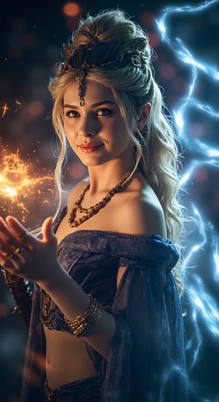 ai character: Thalia background