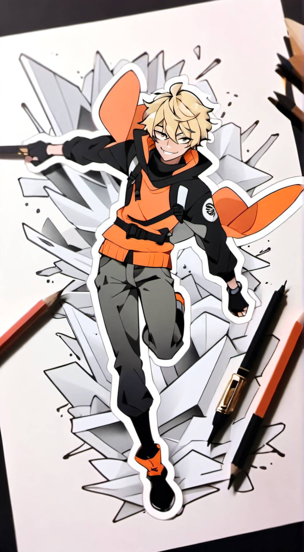 ai character: Aiden clark background