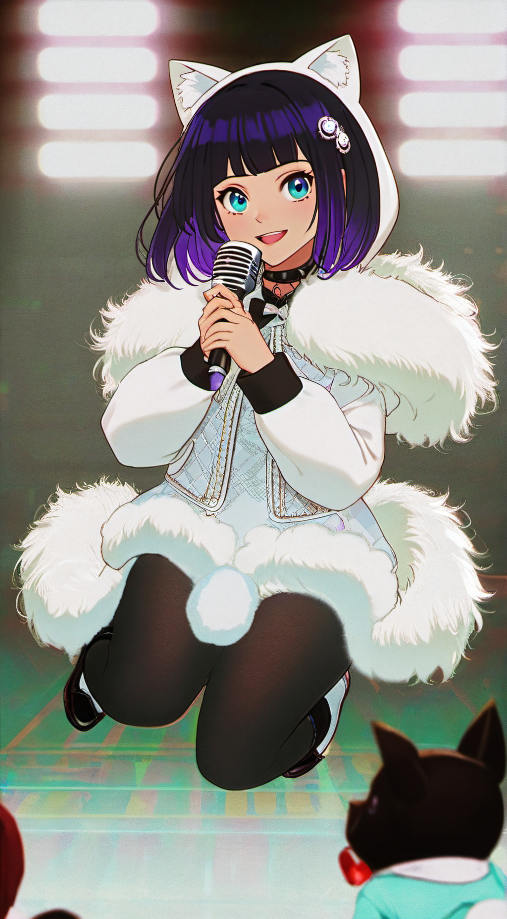 ai character: Kitty Kit Ko background