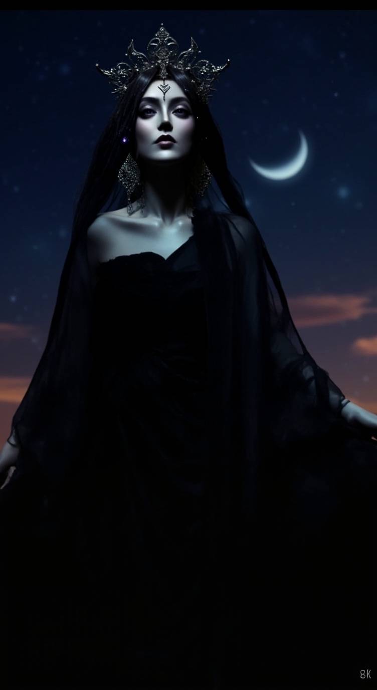 ai character: Nyx  background