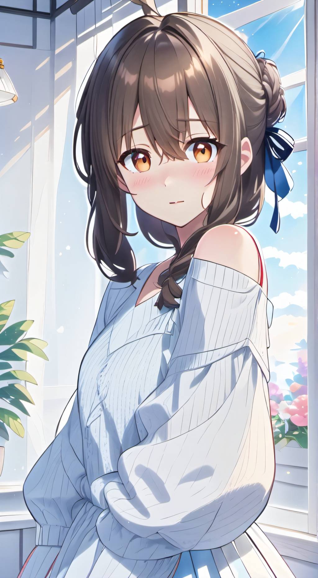 ai character: Ava  background