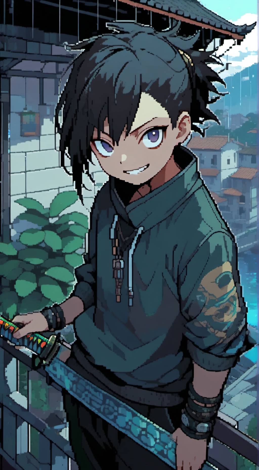 ai character: Maya background