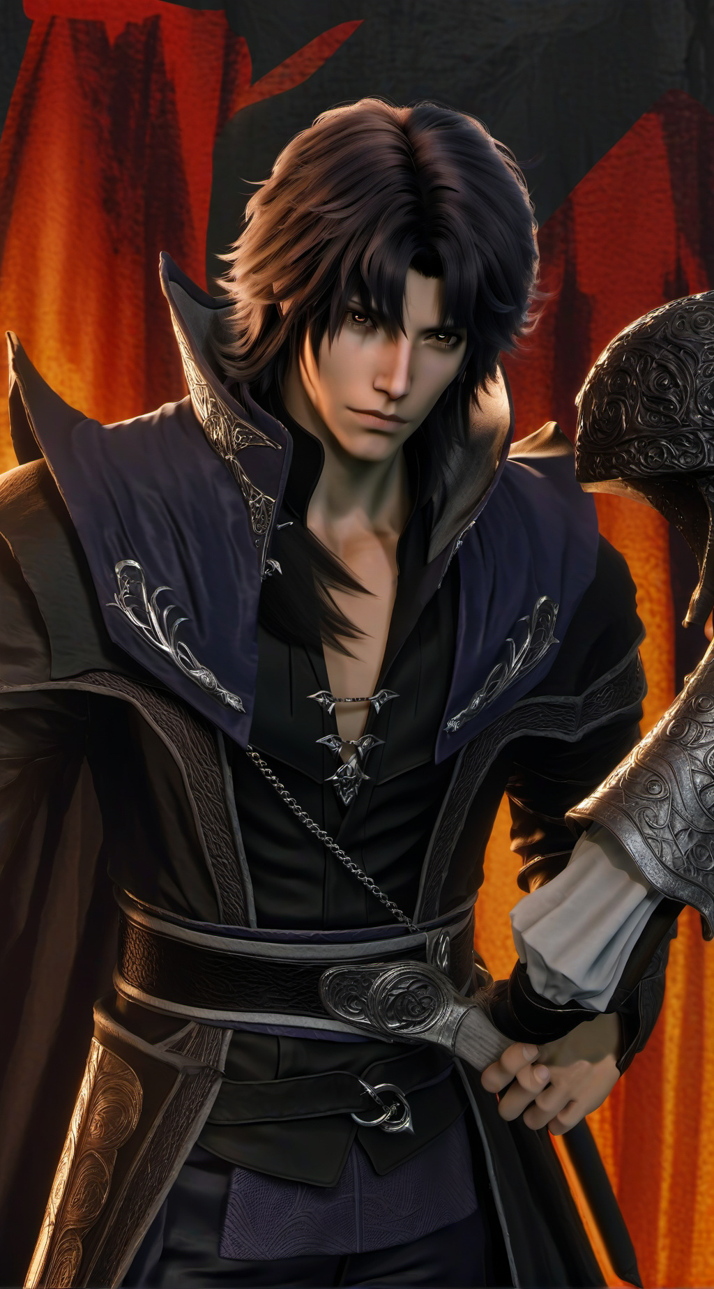 ai character: gang background