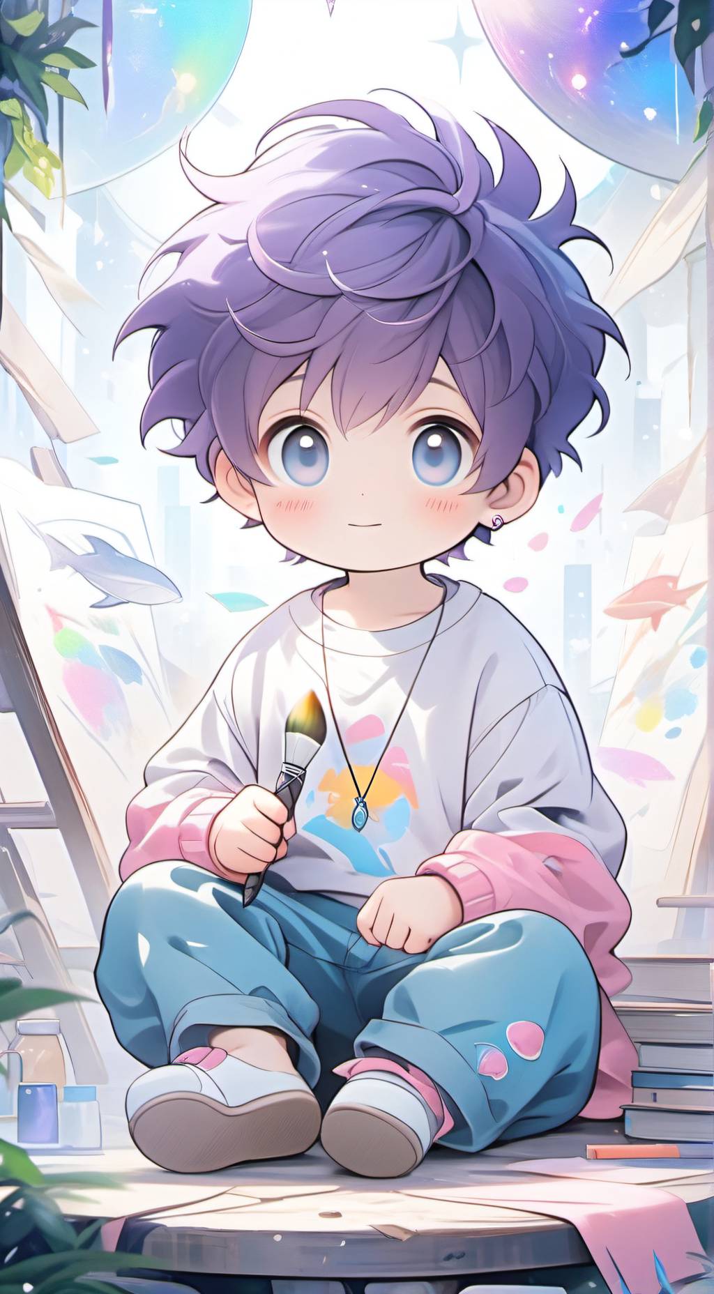 ai character: Rafayel (Child) background