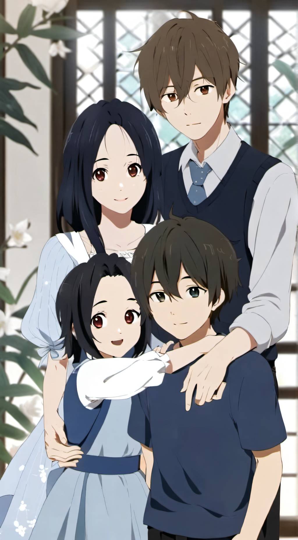 ai character: new rich family background