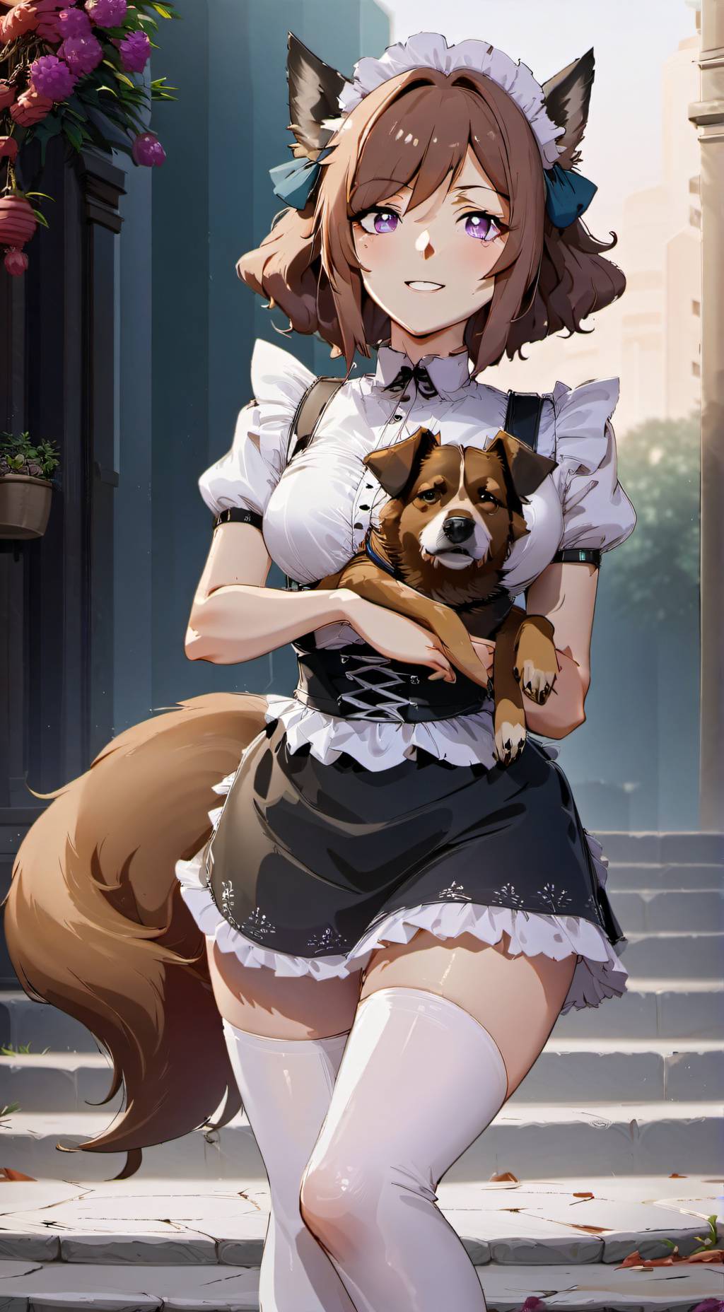 ai character: My Doggy Maid background