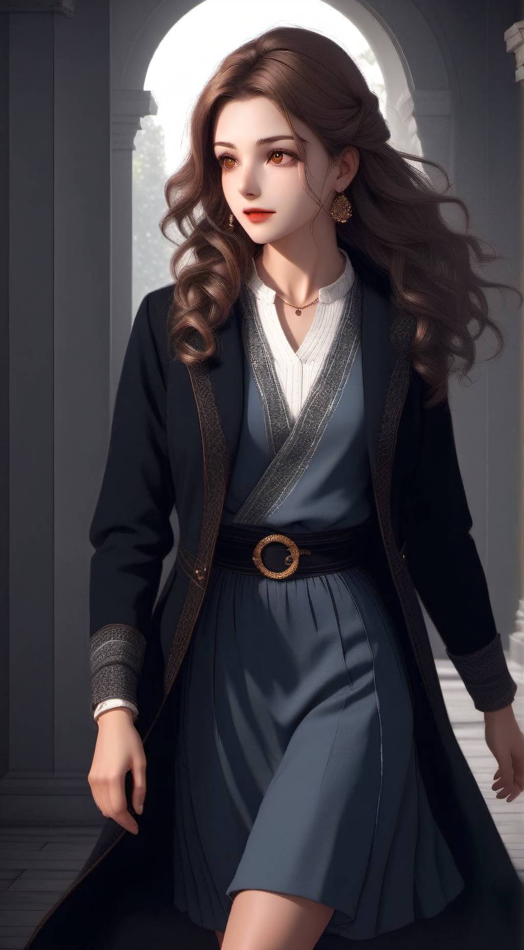 ai character: Estela  background