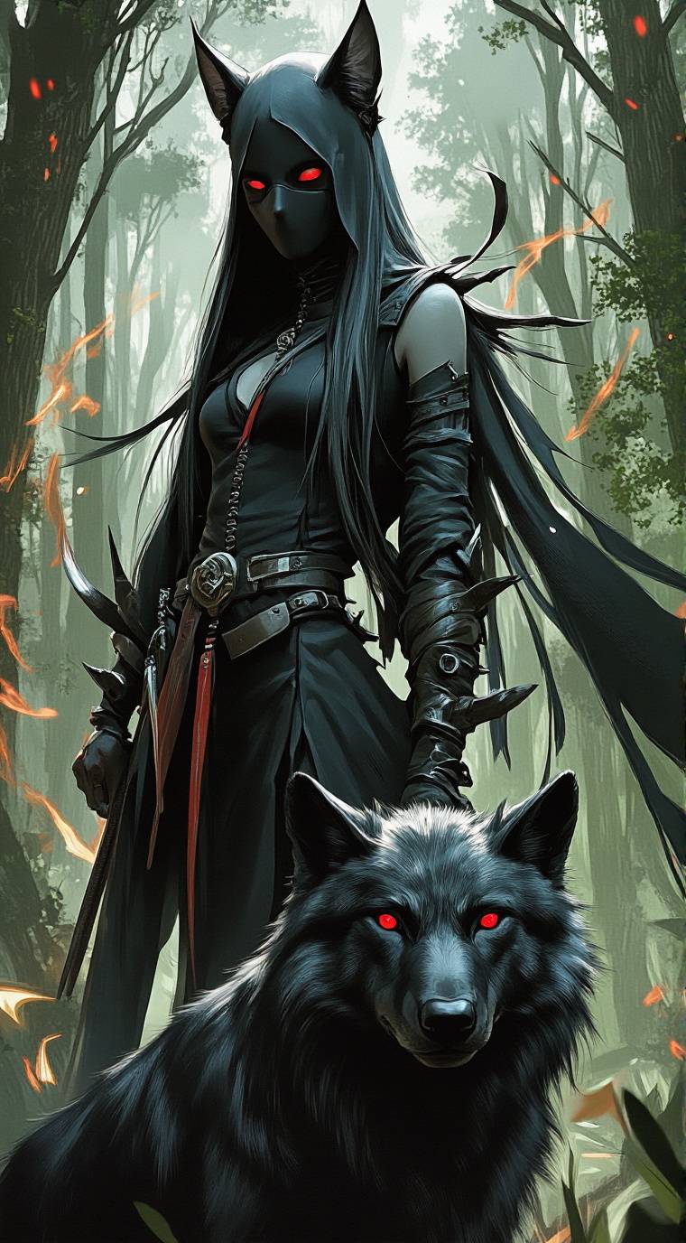 ai character: Nycto background