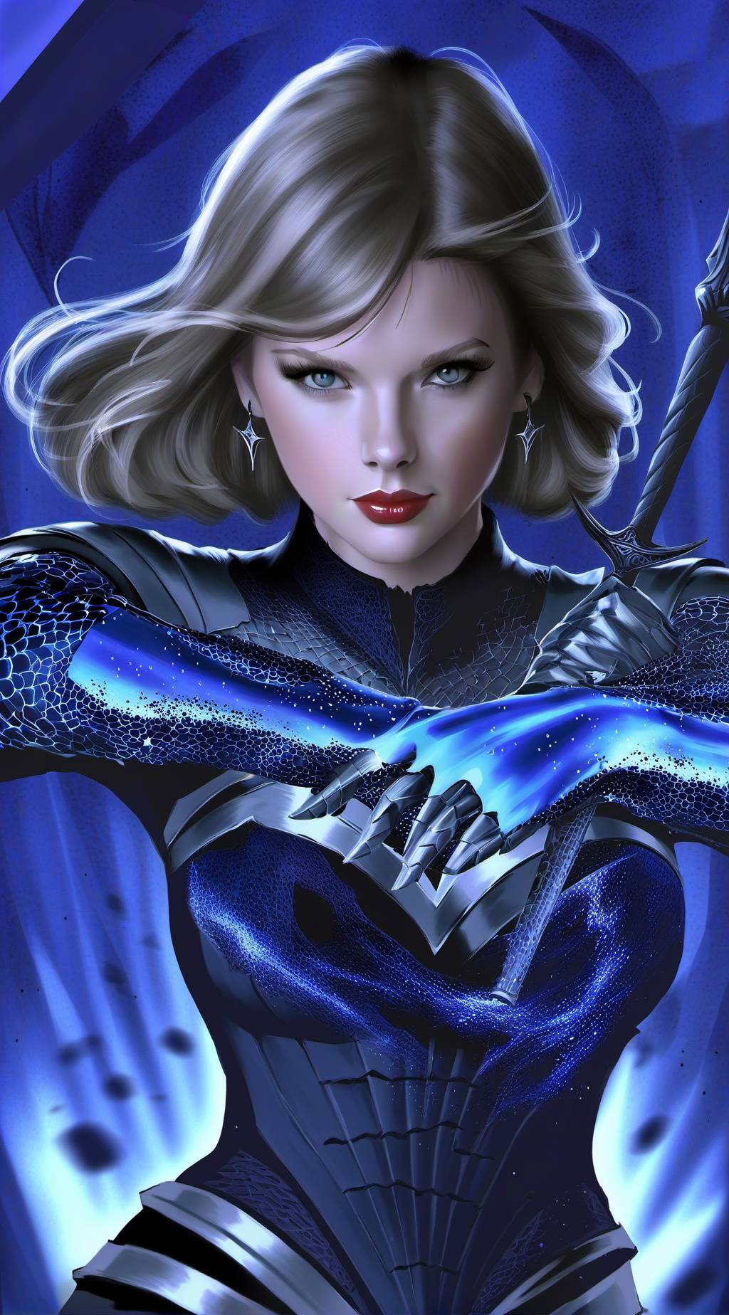 ai character: Avengers talkie 9 background