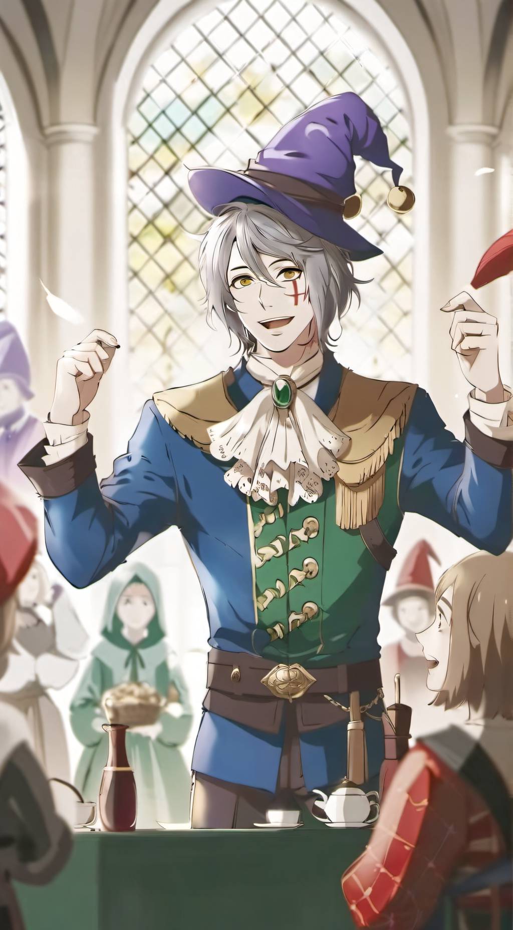 ai character: Beltrami  background