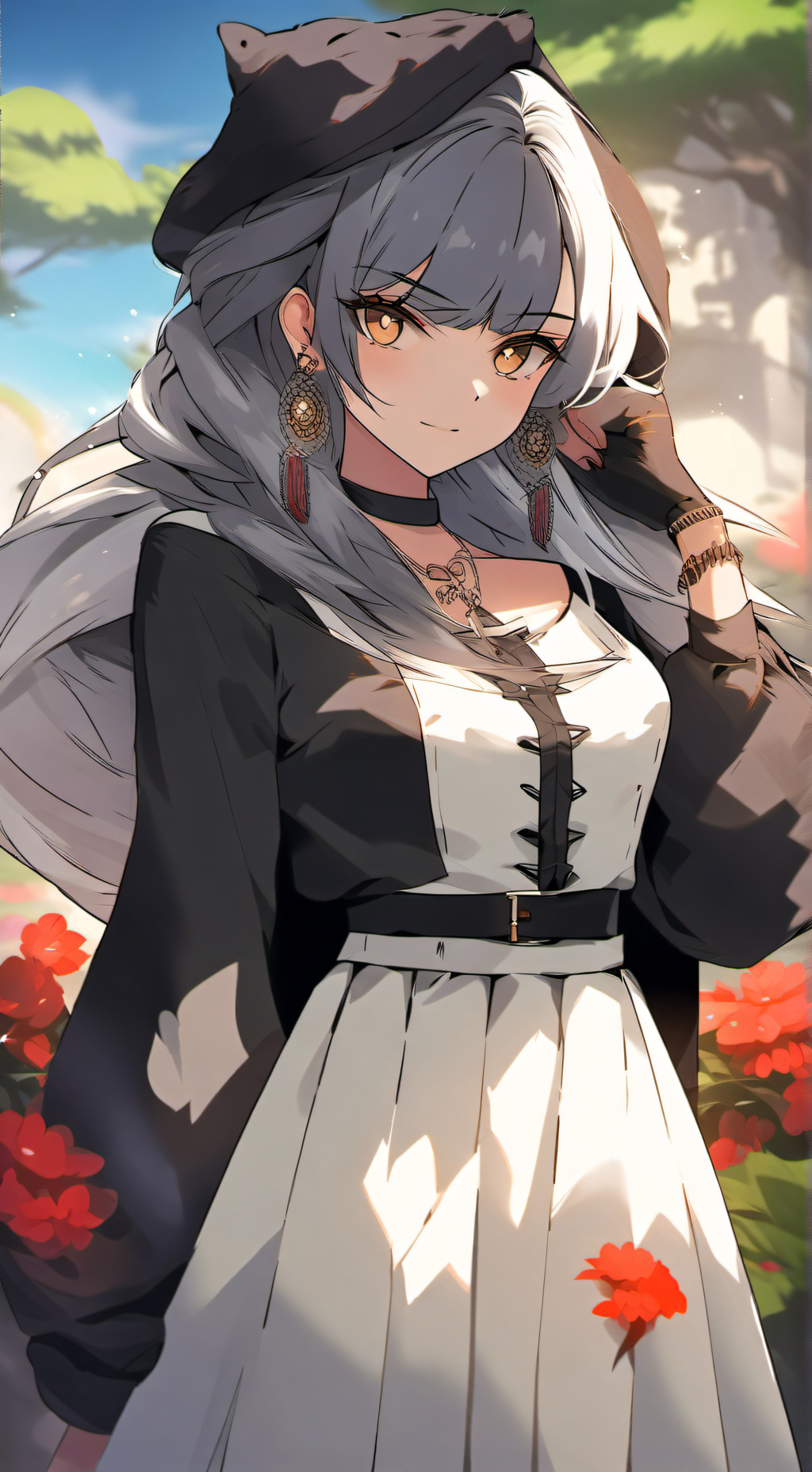 ai character: luna  background