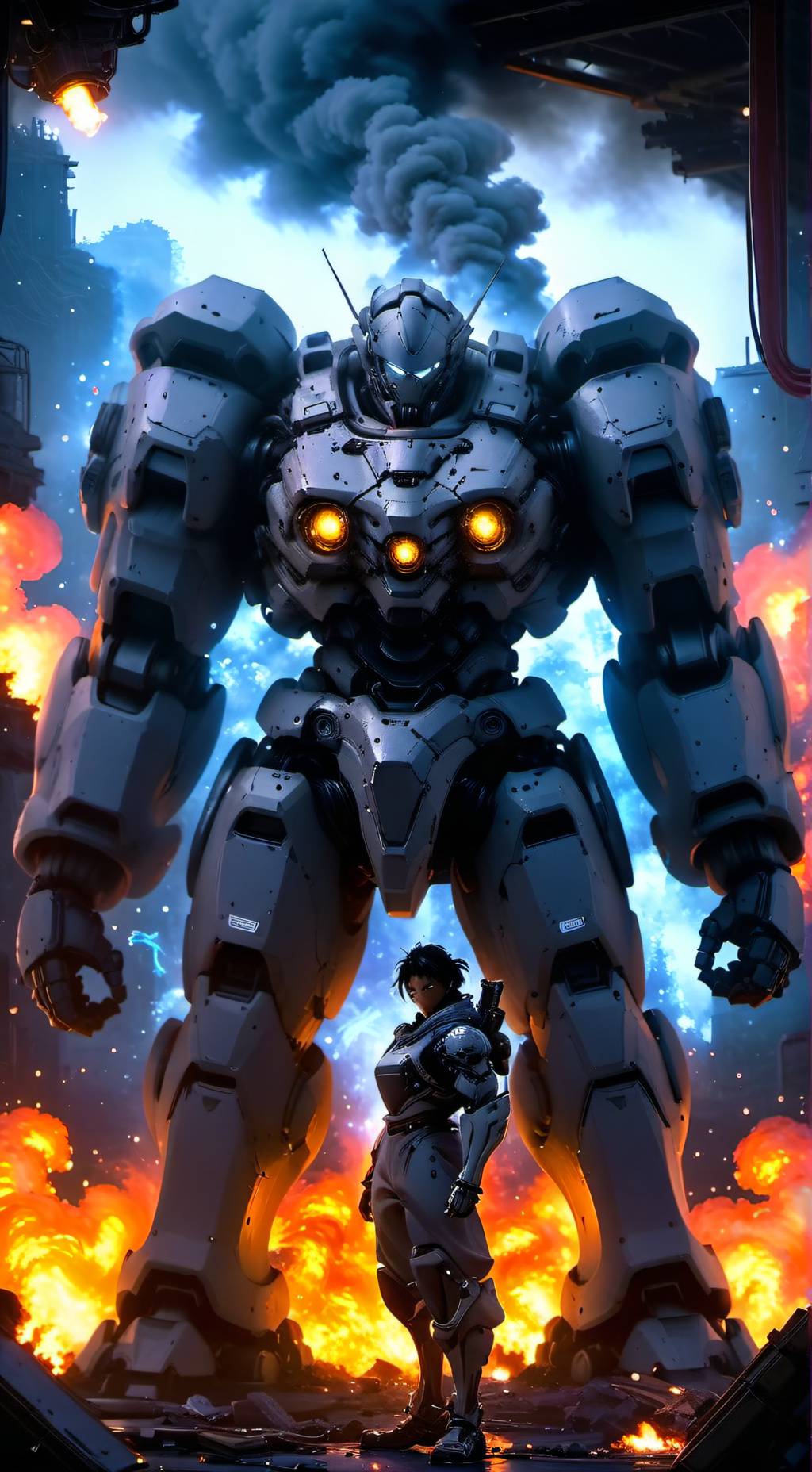 ai character: Linea background