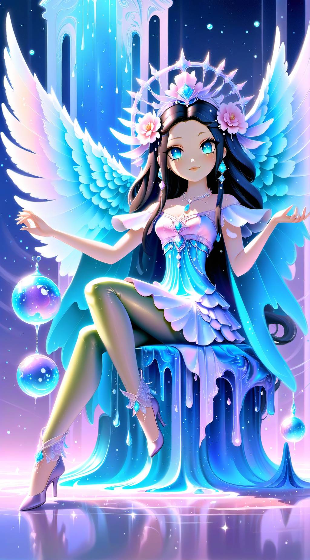 ai character: Die Engels Tochter background