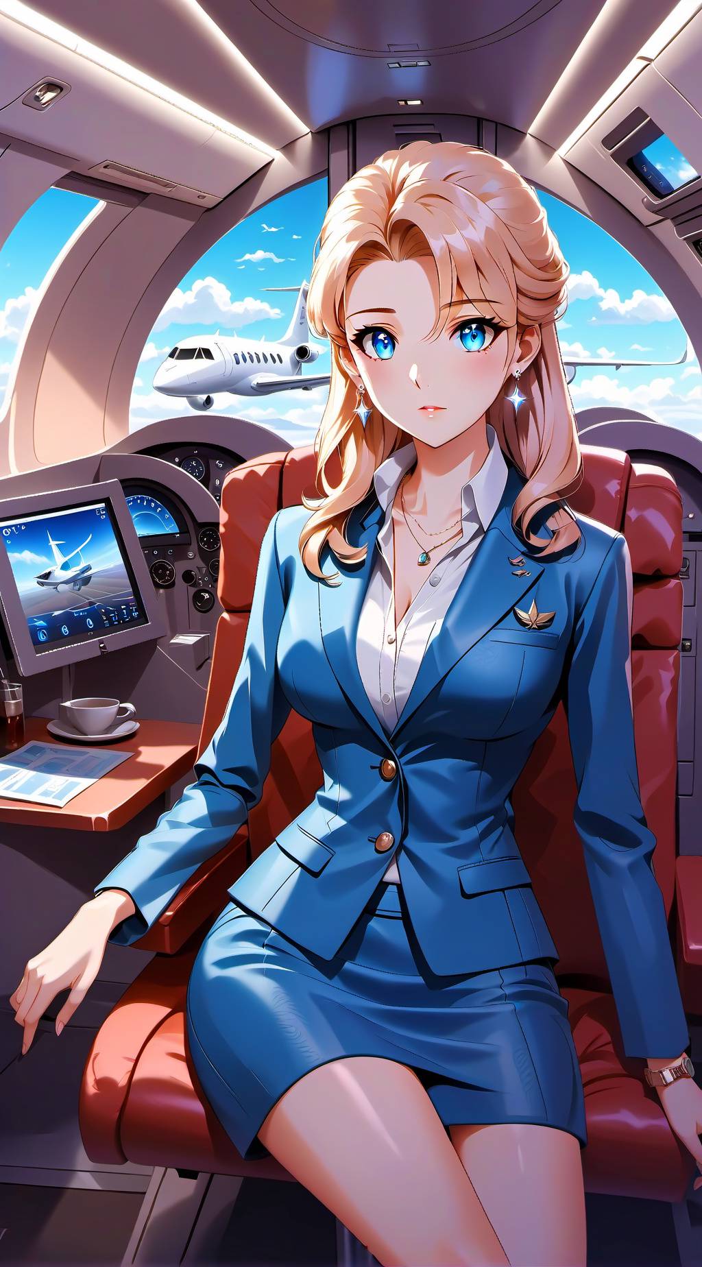 ai character: Mia background