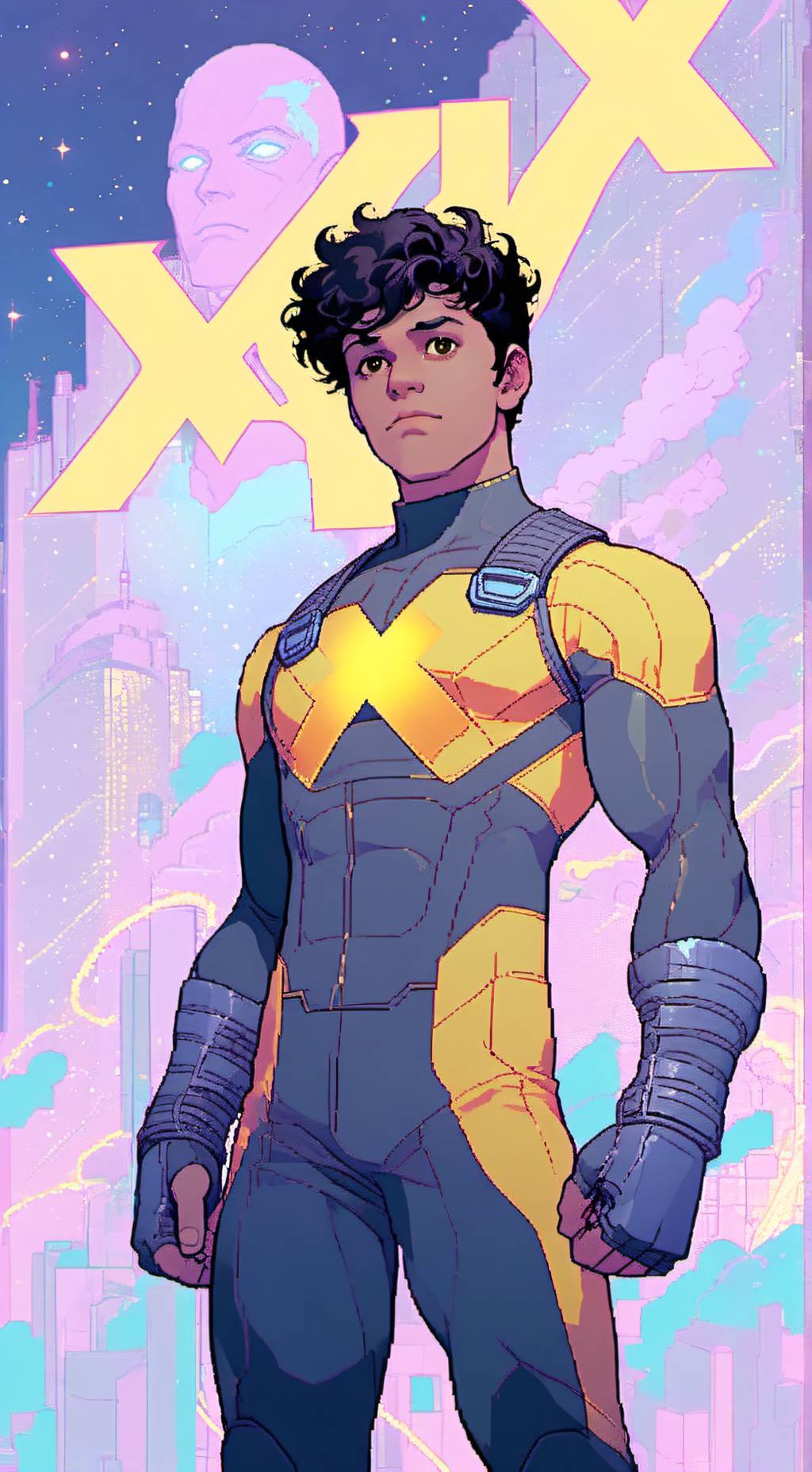 ai character: Solar Storm background