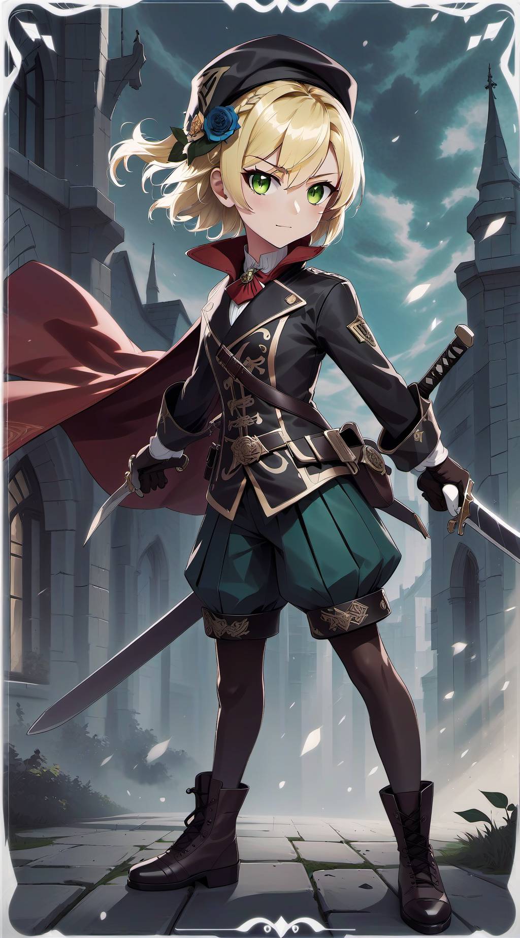 ai character: Louise background