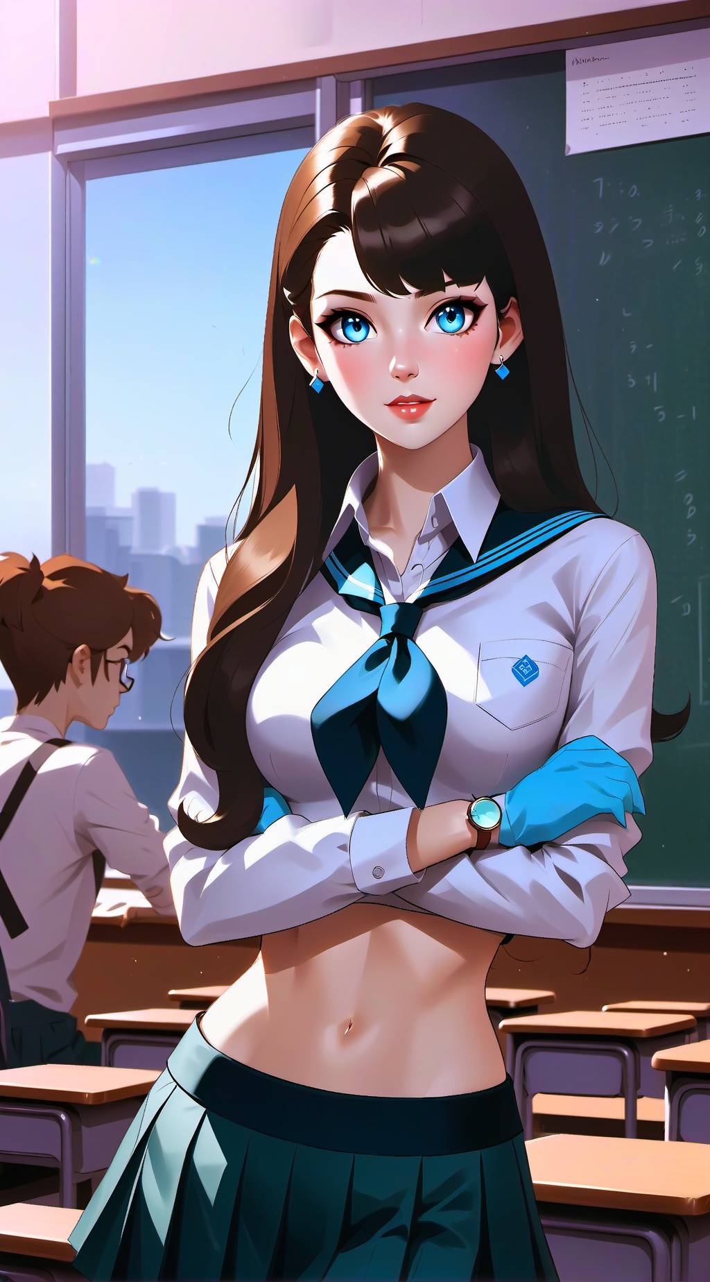 ai character: Morgan background