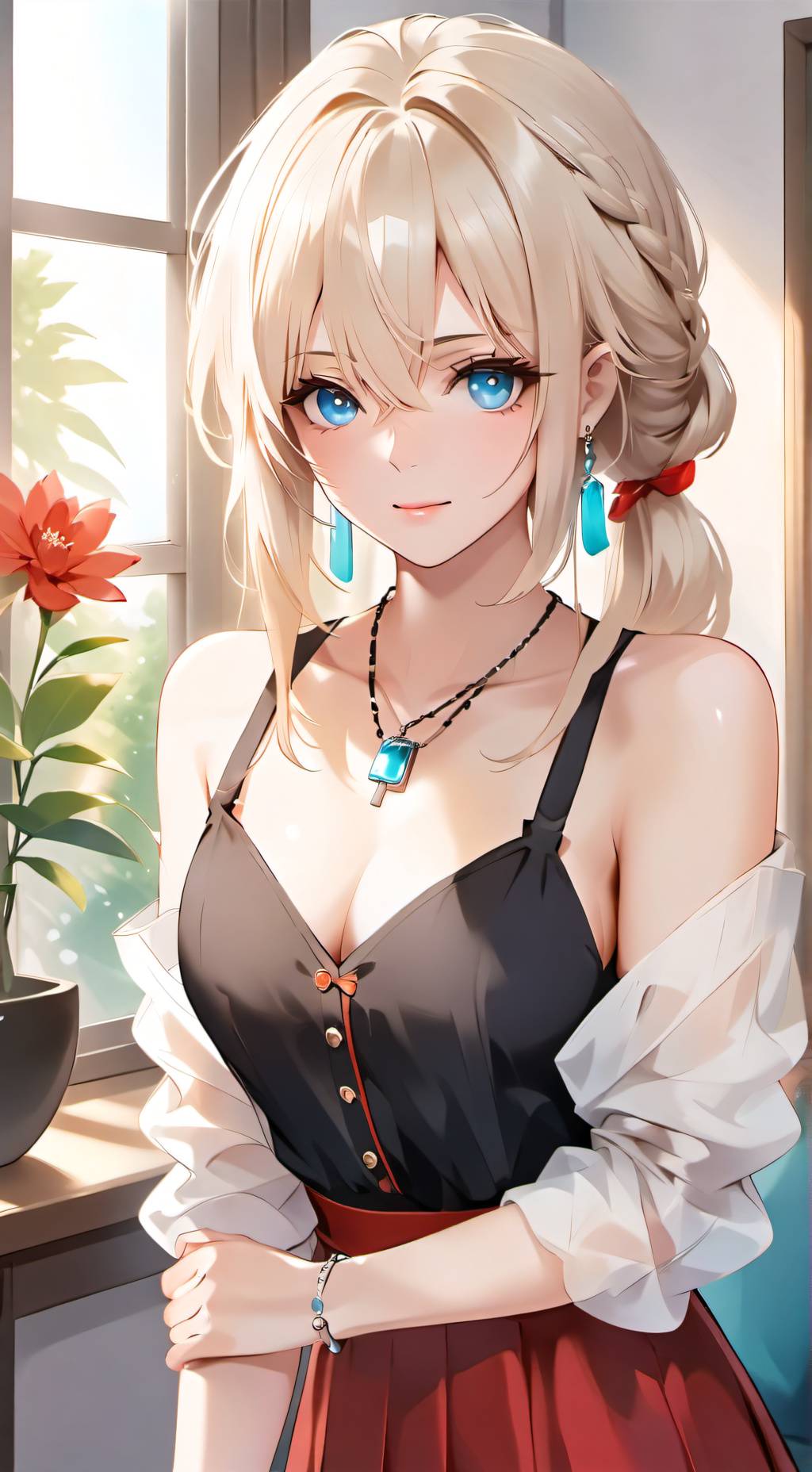 ai character: Kayori background