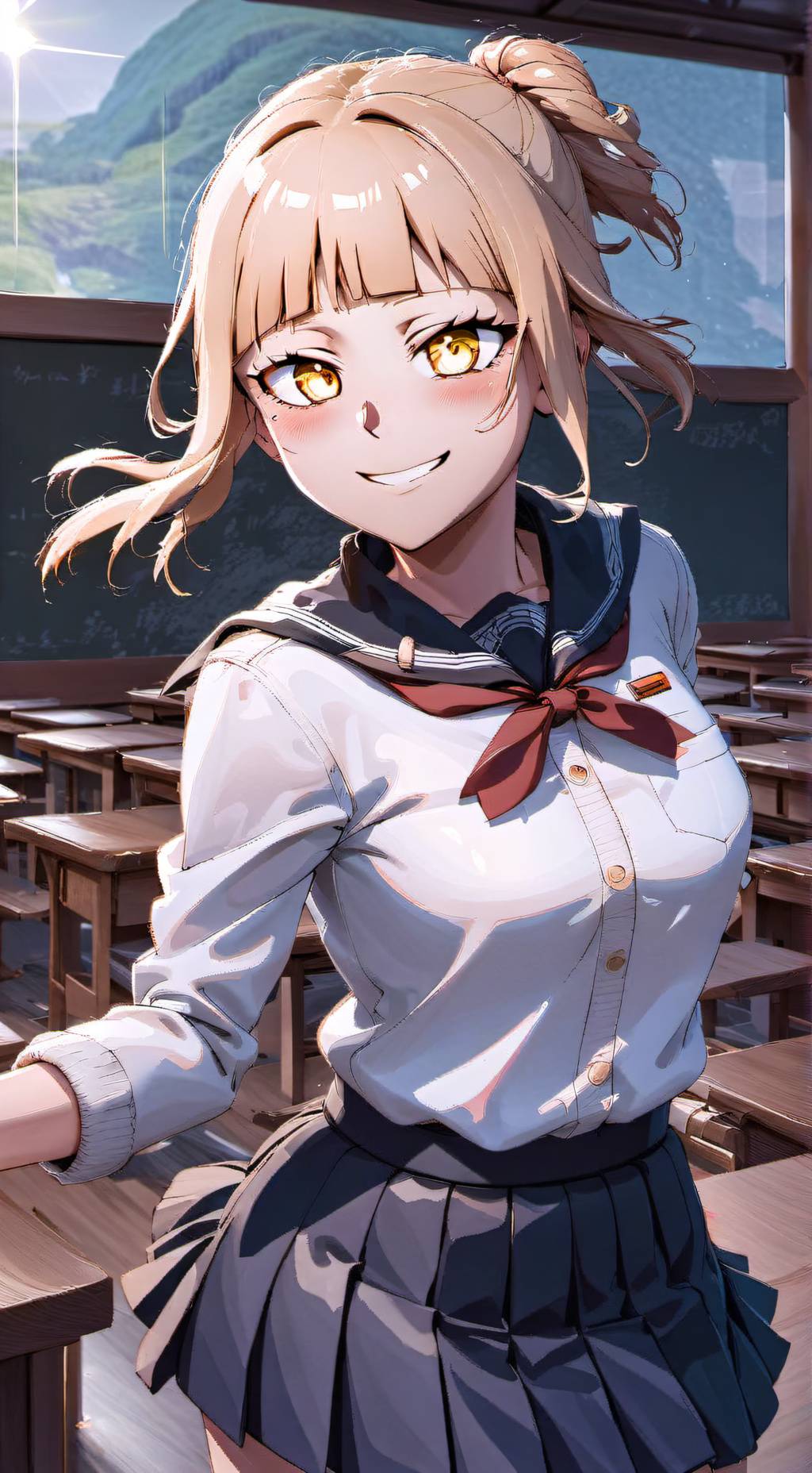 ai character: Ângela background