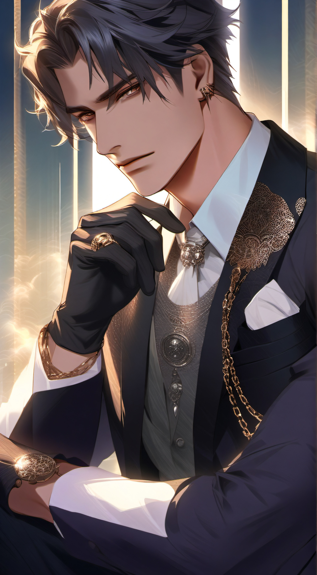 ai character: Marco  background