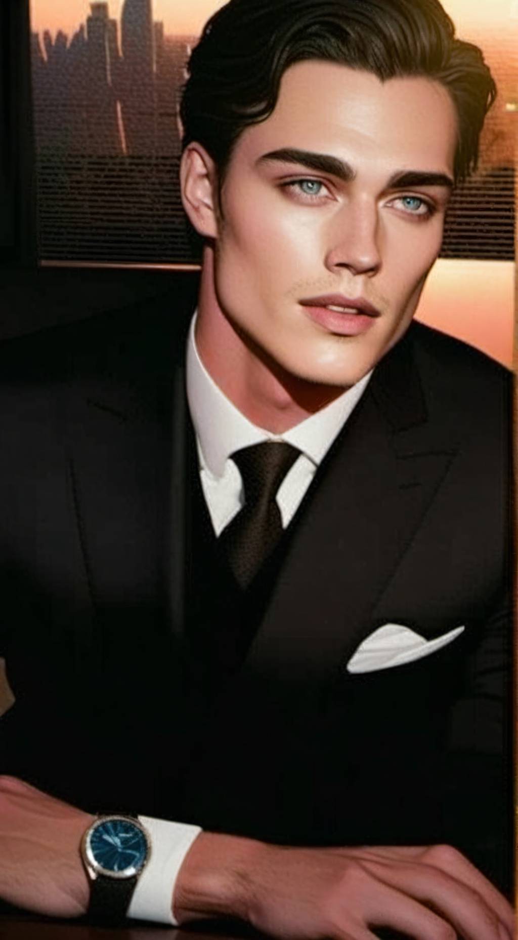 ai character: Knox background