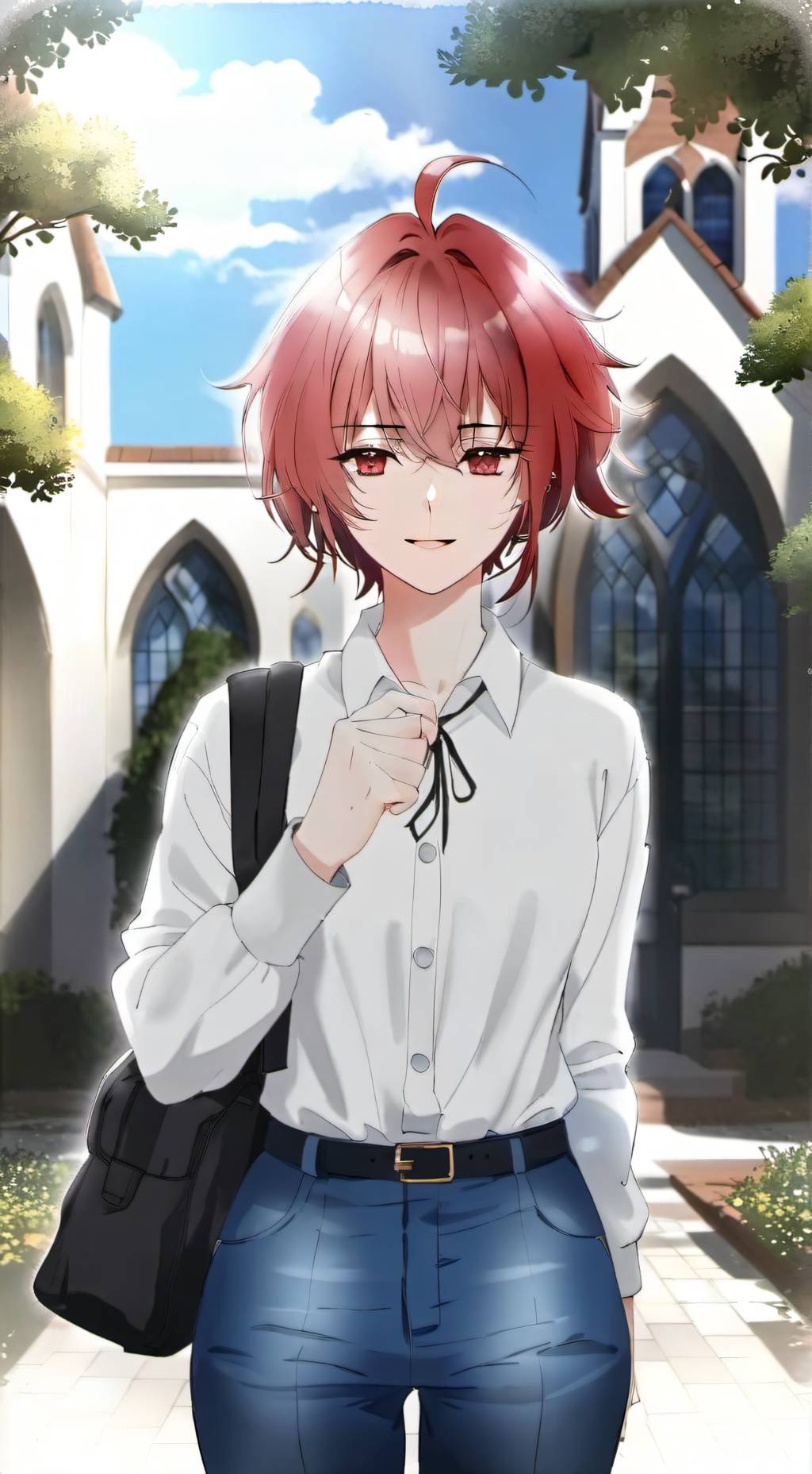 ai character: Frankie (GL) background