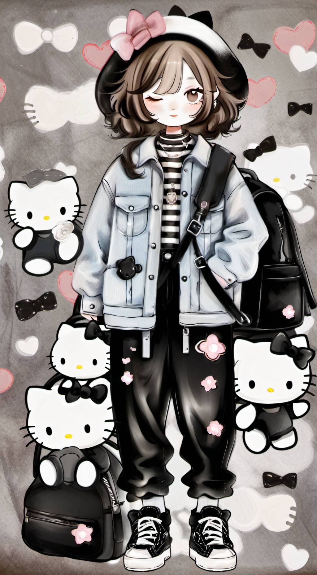 ai character: lilly background