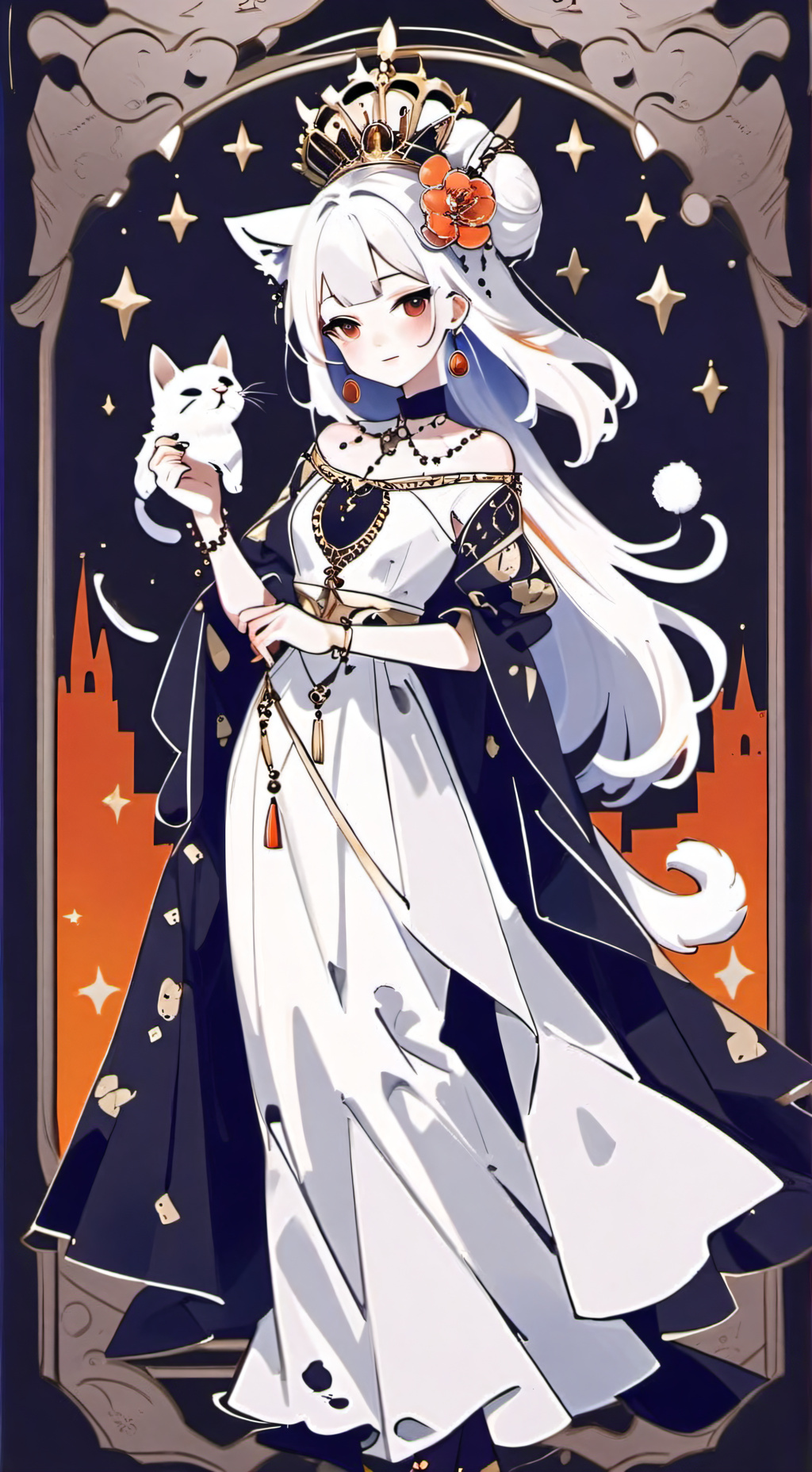 ai character: Princesse de Nuit background