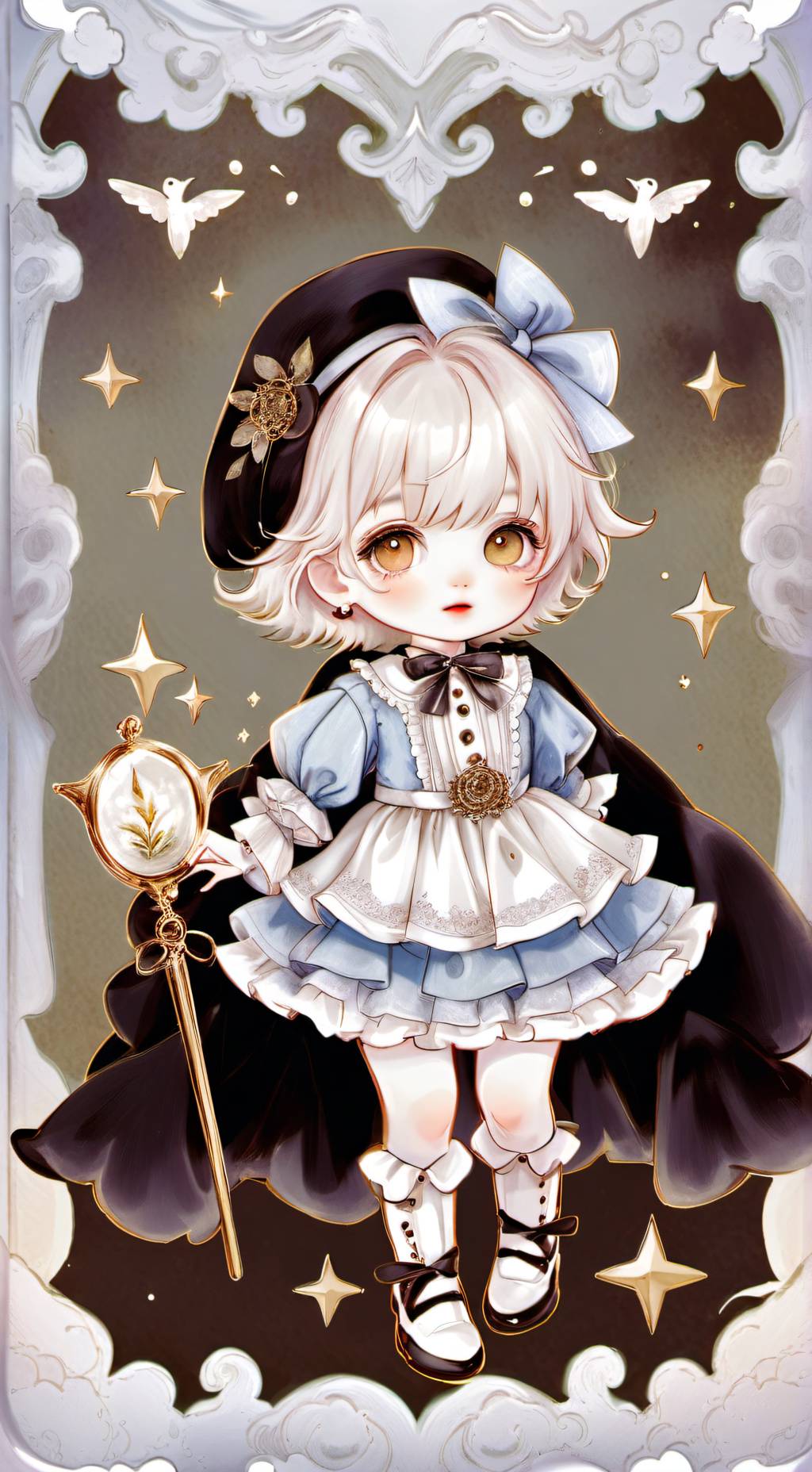 ai character: Мелисса  background