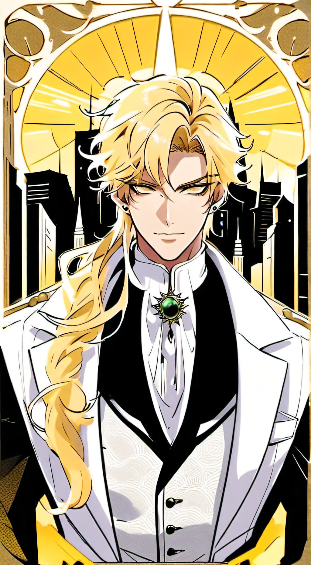 ai character: Florim Chrysus background