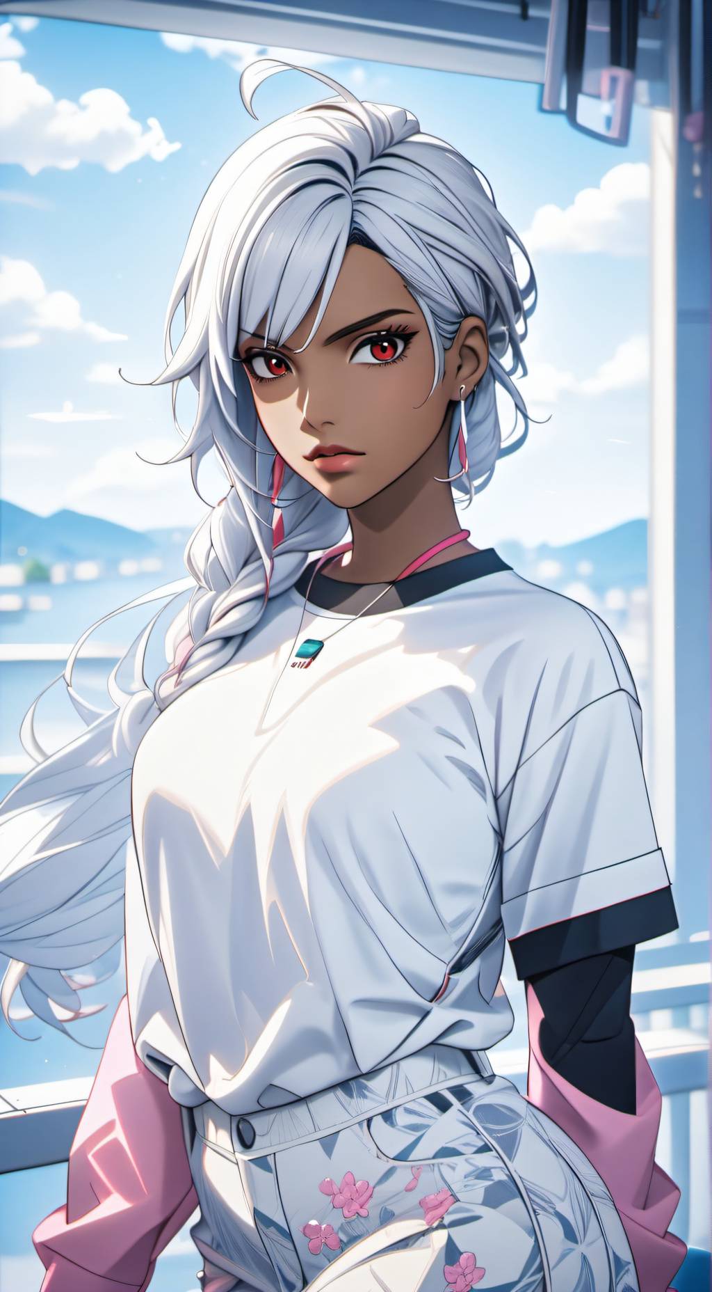 ai character: Cassidy  background