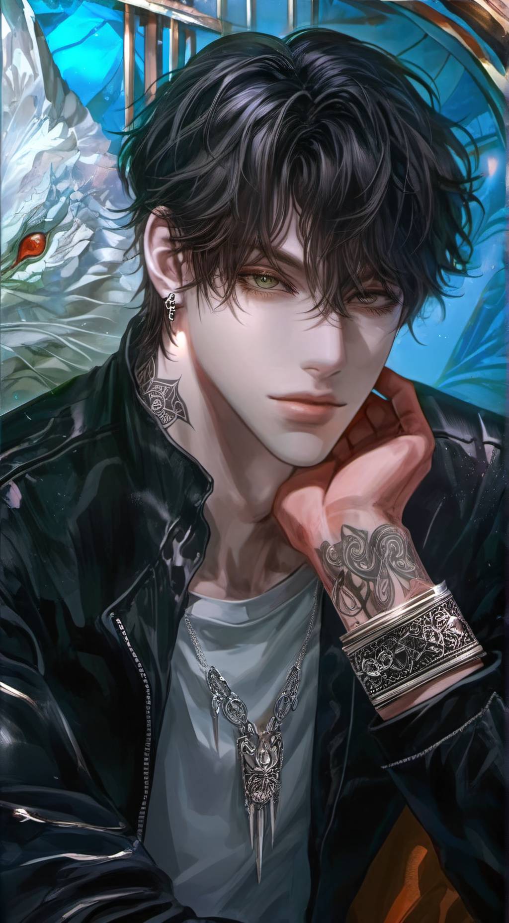 ai character: Nox background