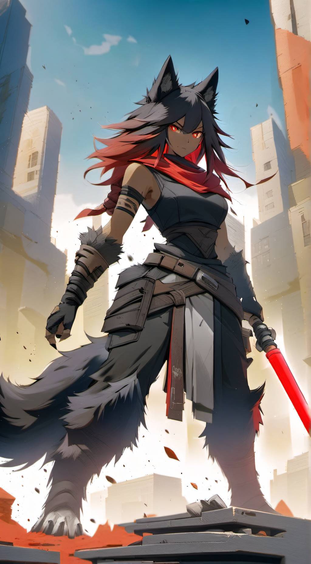 ai character: OrdealSymphoNalter background