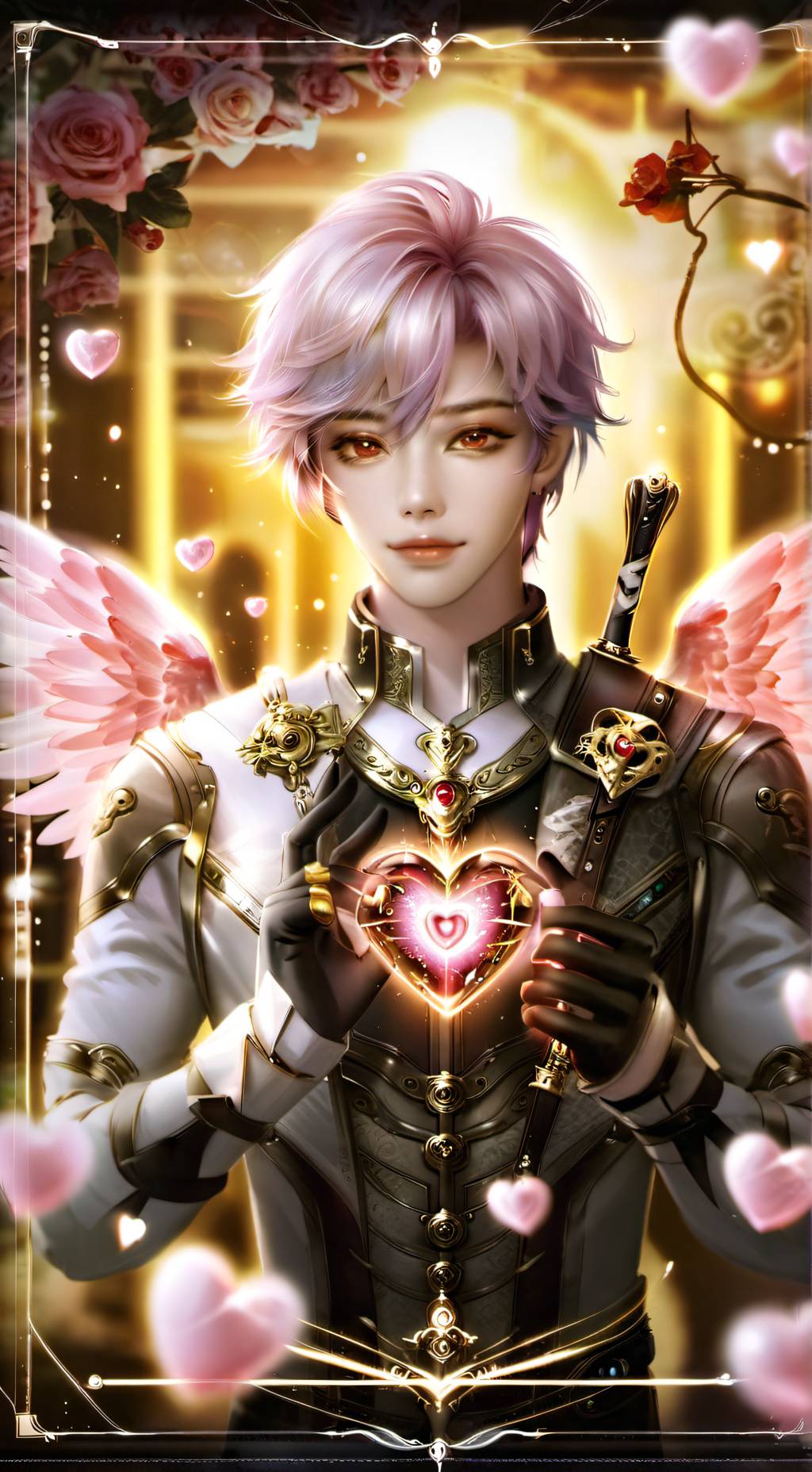ai character: Cupid background