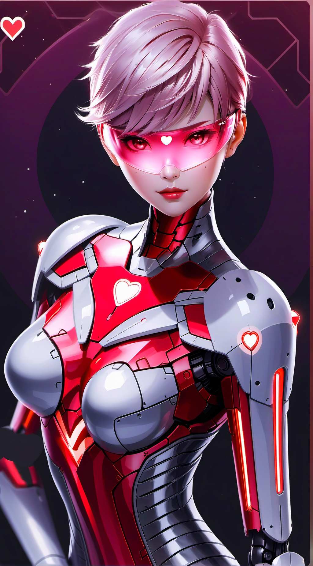 ai character: Echo-001 background