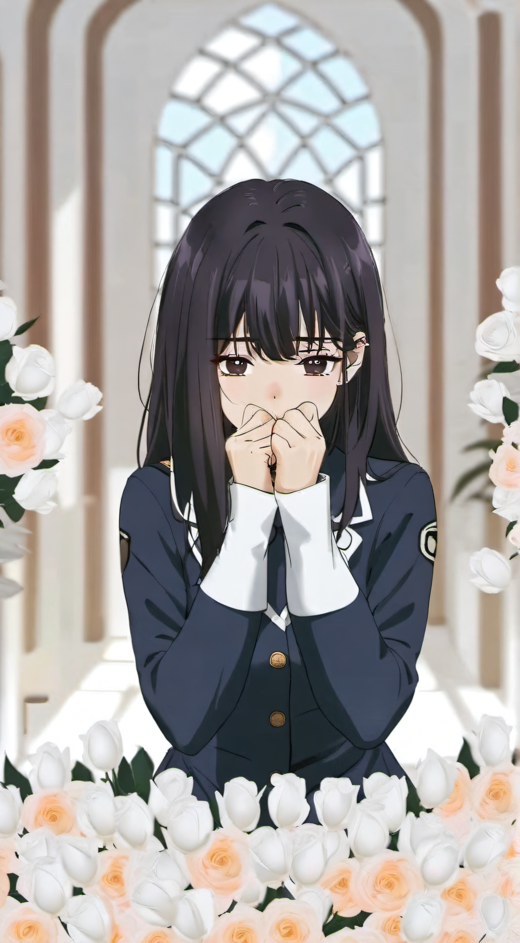 ai character: Luna background