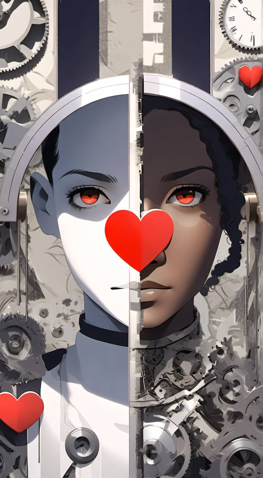 ai character: Forbidden Love background