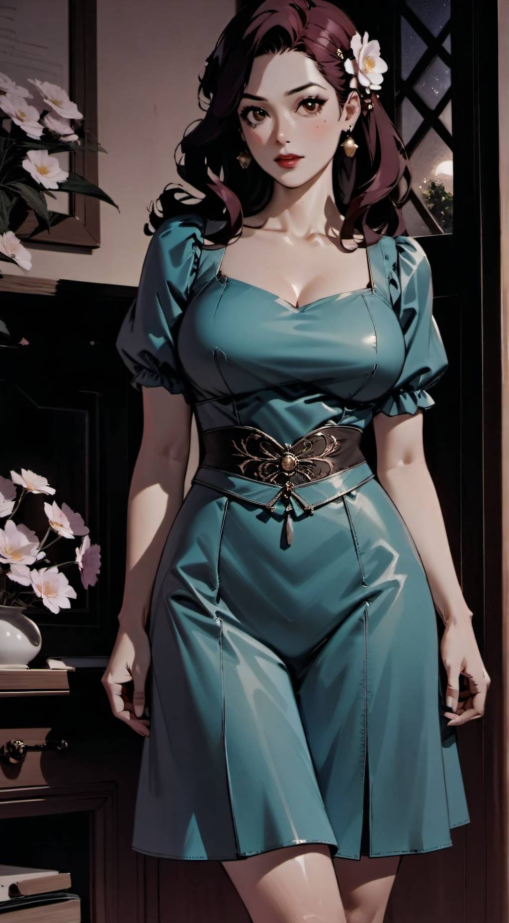 ai character: Sadie Clyde background