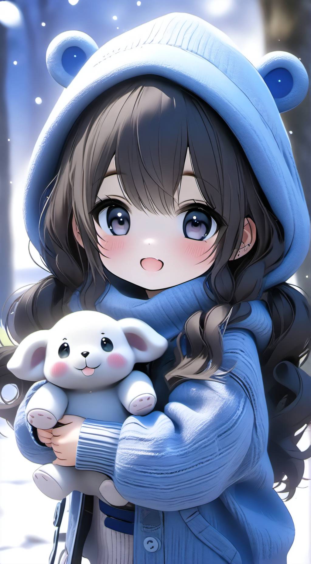 ai character: 🐻🌸 𝙉𝙚𝙡𝙡𝙮 🌸🐻 background