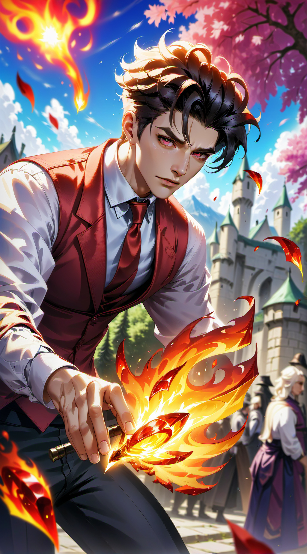 ai character: Ohanzee  background