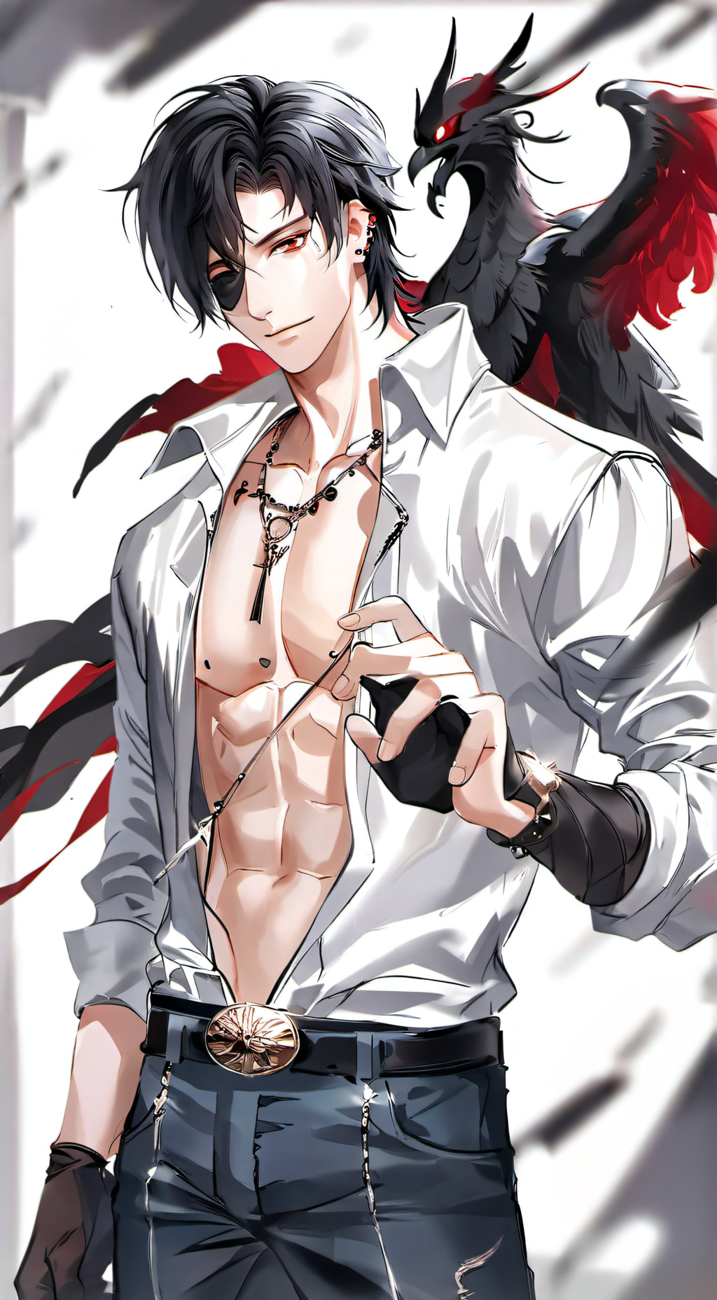 ai character: Long Wei background