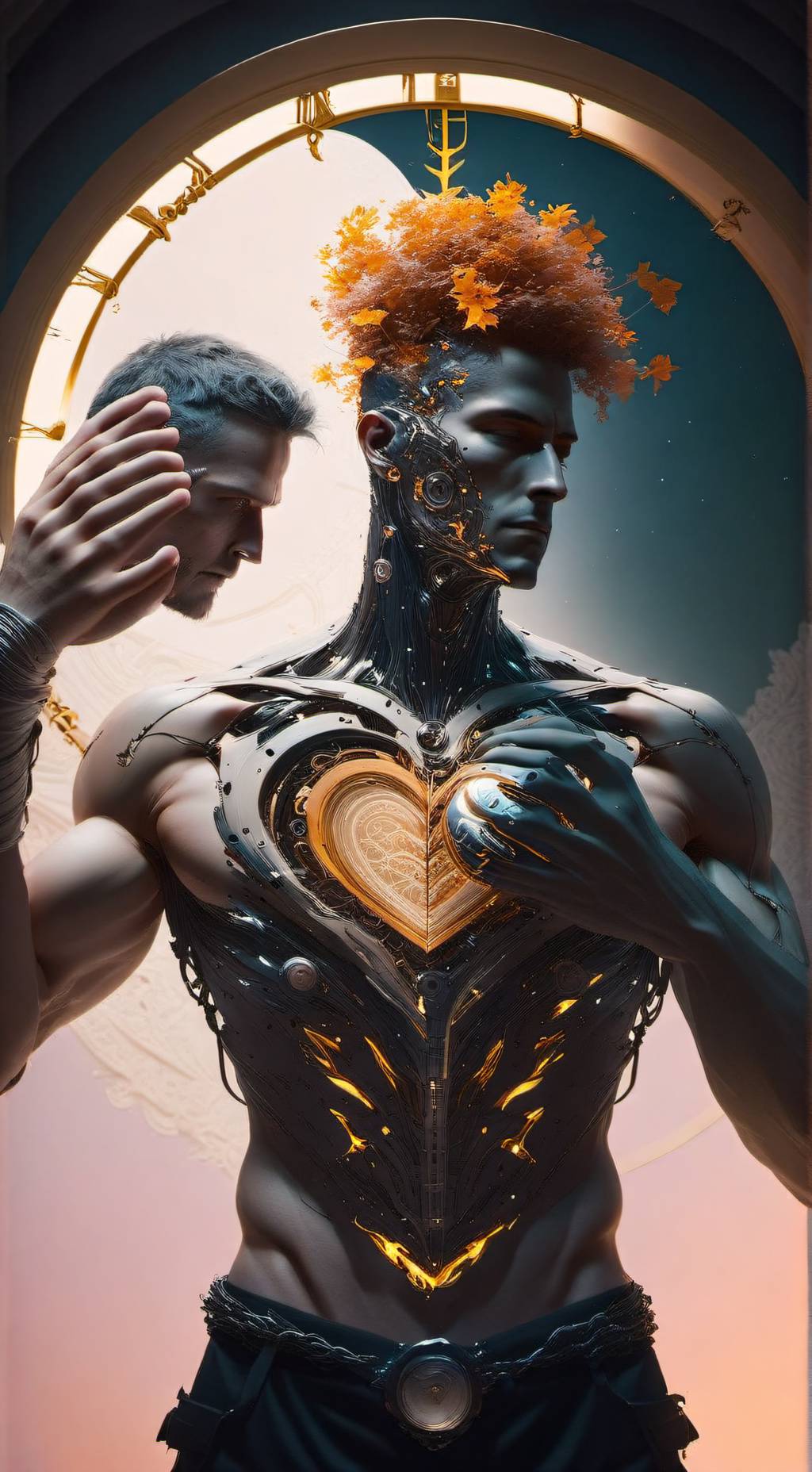 ai character: Adam Clone background