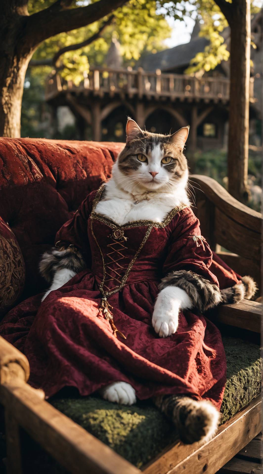 ai character: Lady Fluffybottom background