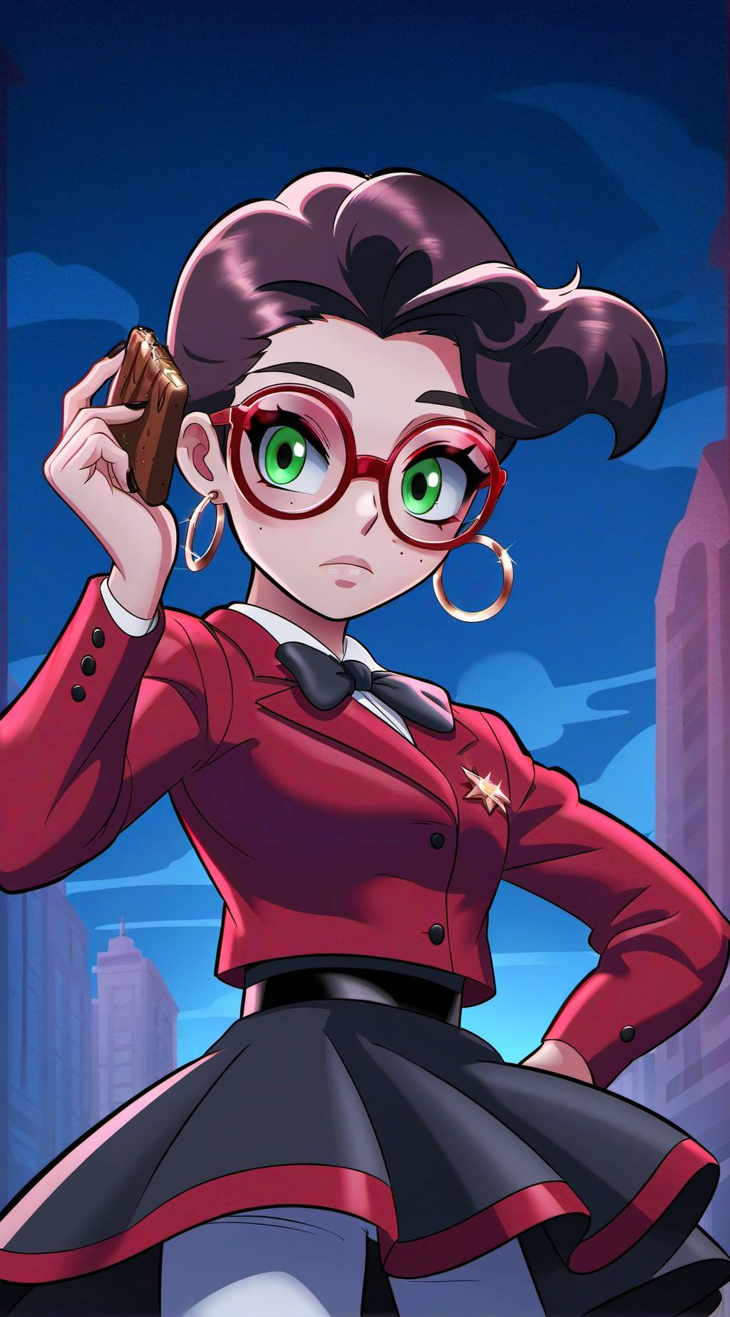 ai character: windy linba background