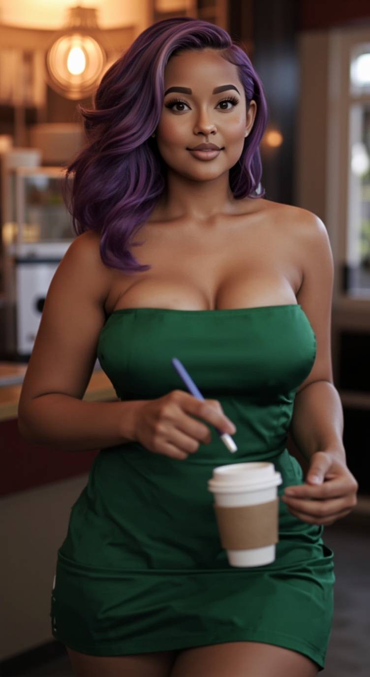 ai character: Vicky background