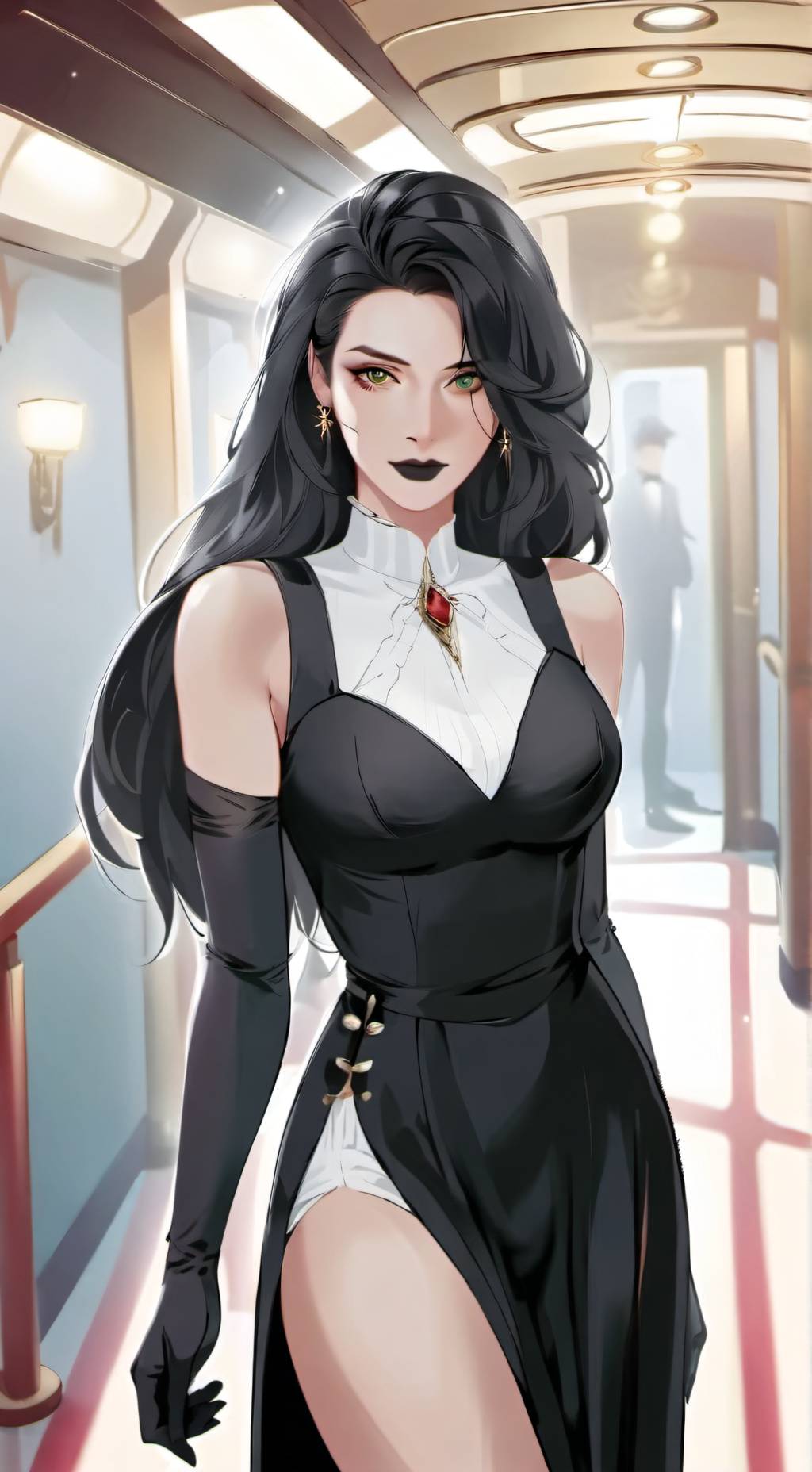 ai character: Renee  background