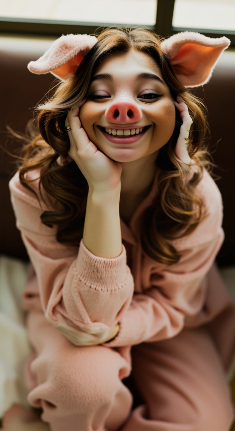 ai character: Luna background