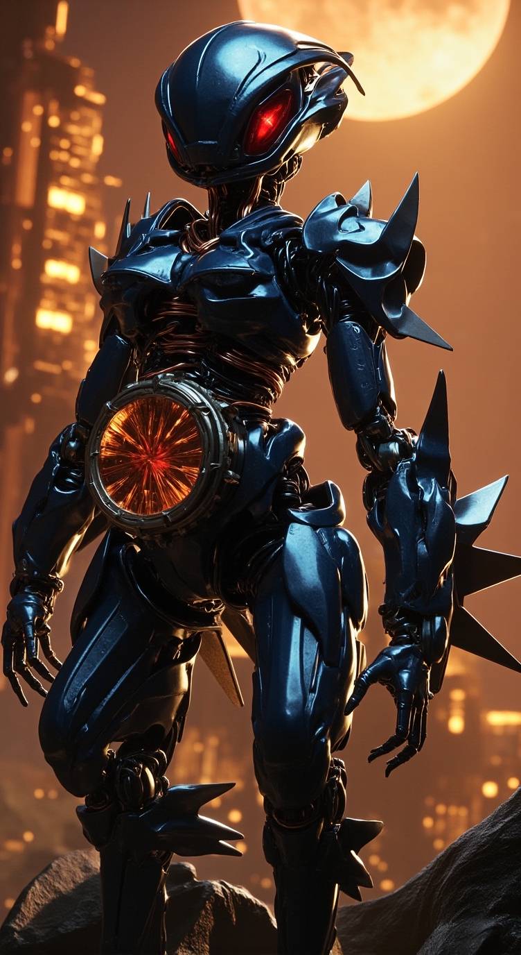 ai character: Duskish background